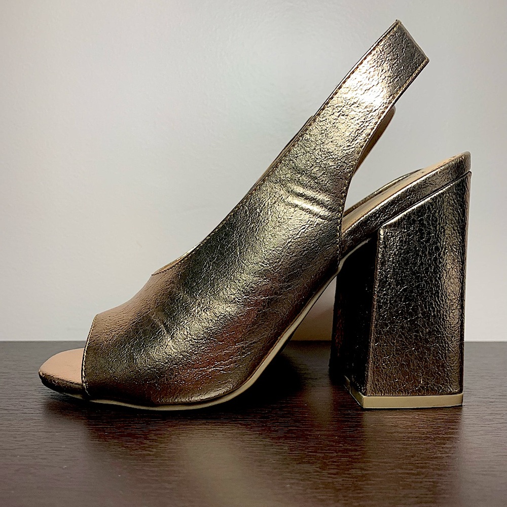 Target A New Day Rose Gold High Heels Size 5.5